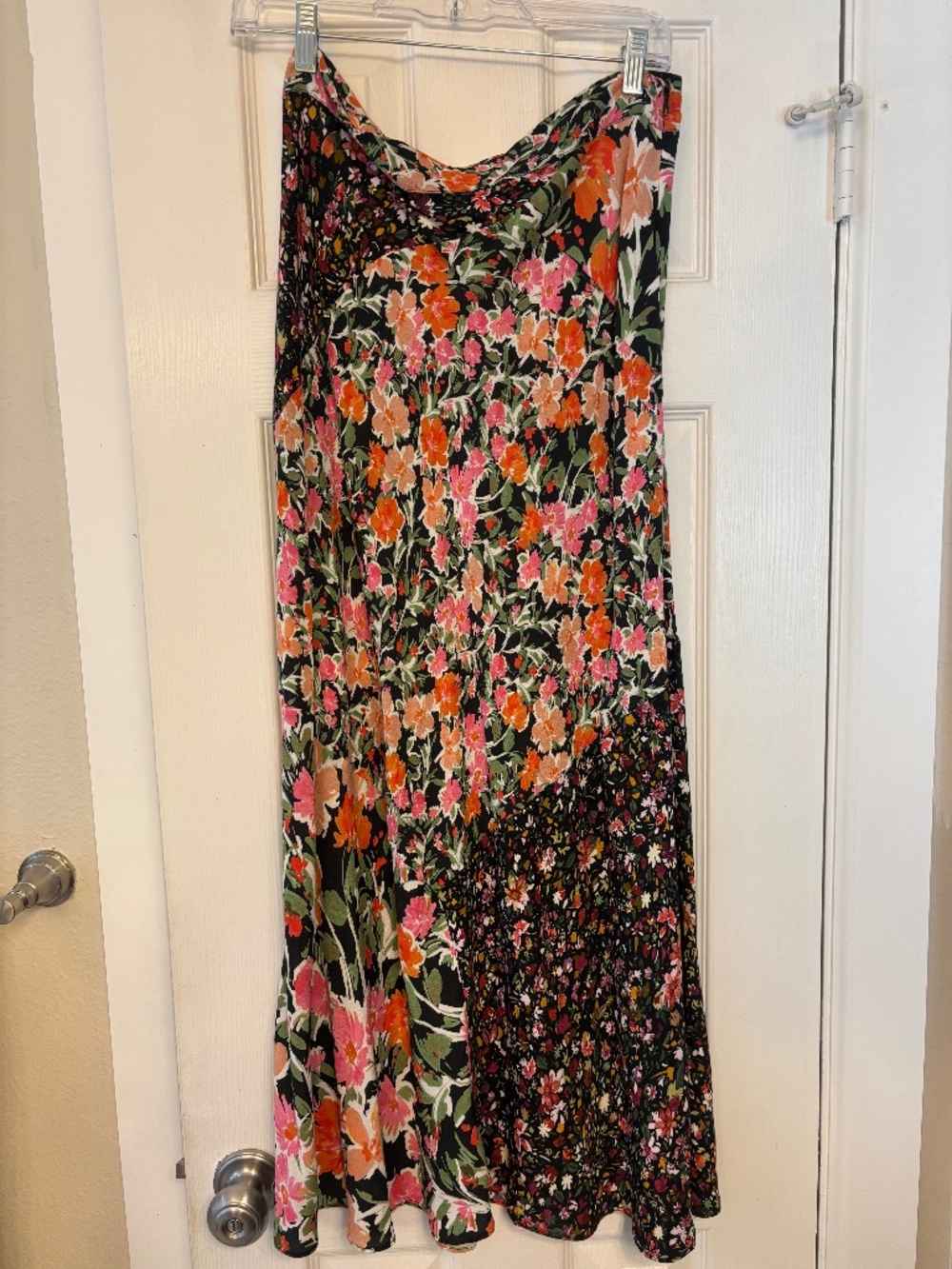 Floral maxi skirt Katchel x Anthropologie 12